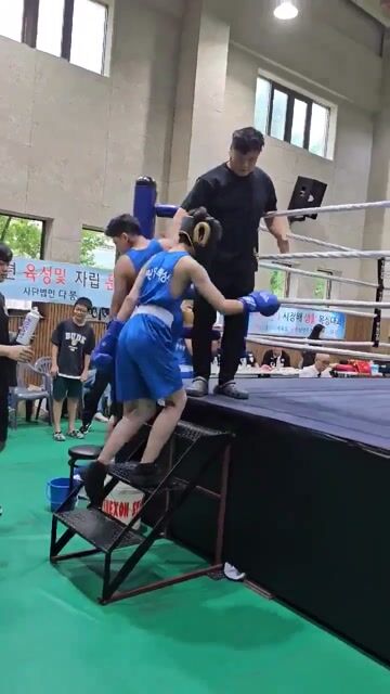 정규현 스파링 동영상 1