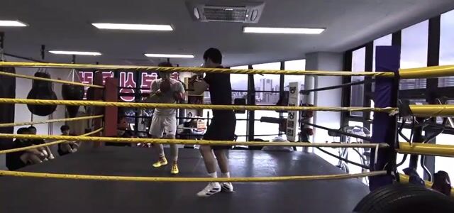 엘리트선수 봉담복싱 이용모관장님 제자와
메타복싱 프로제자